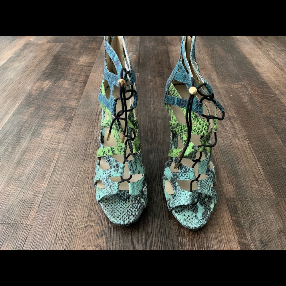 Aldo Shoes and Matching Clutch